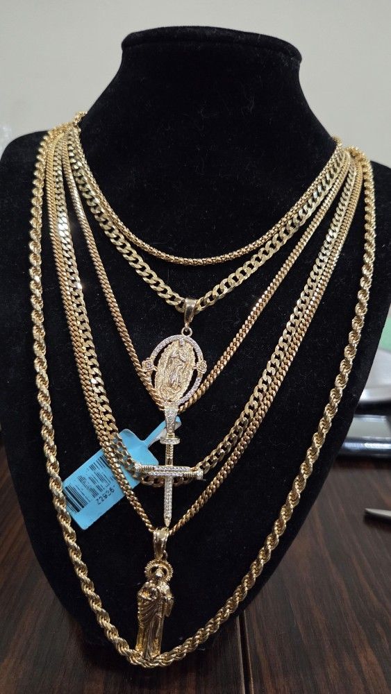 14k Gold Over Sterling Silver 925