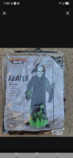 Grimm Reaper Child Costume SMALL