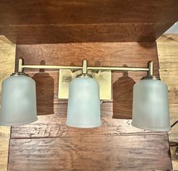 Shailene 3-light Vanity Light- Brass