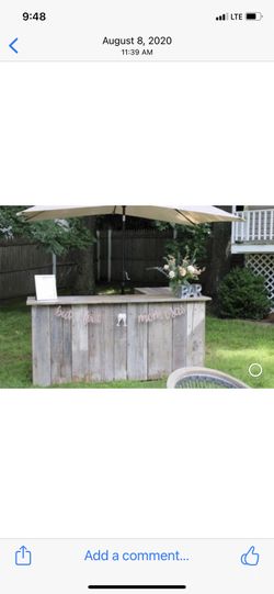 Custom Reclaimed Wood Bar