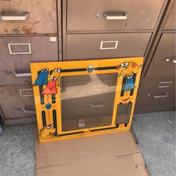 Glob Original Plexi Arcade Video Game Monitor Bezel 