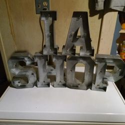  Light Up Metal Letters