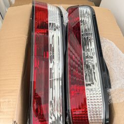 240sx S13 Coupe Tail Lights Red & Clear (New)