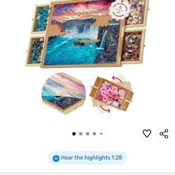 1000 Piece Puzzle Table  NEW