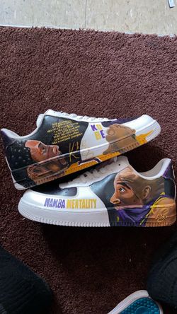 Custom Kobe Bryant Air Force 1