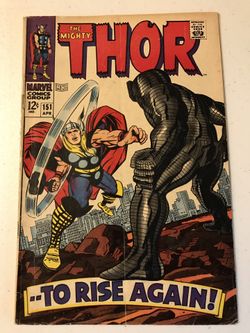THOR #151 “To Rise Again” *1968* (first series)