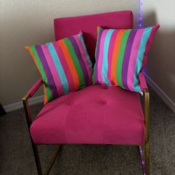 Velvet Accent Chairs 