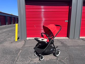 Reddish Orange Stroller