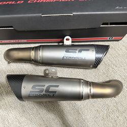 SC Project Exhaust For Ducati Hypermotard 950