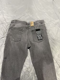 36 Men Ksubi Grey Chitch Slim Fit jeans
