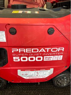 5000 W generator $10
