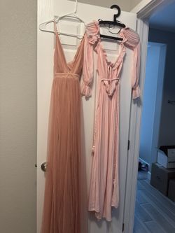 Pink Baby Shower Dresses 