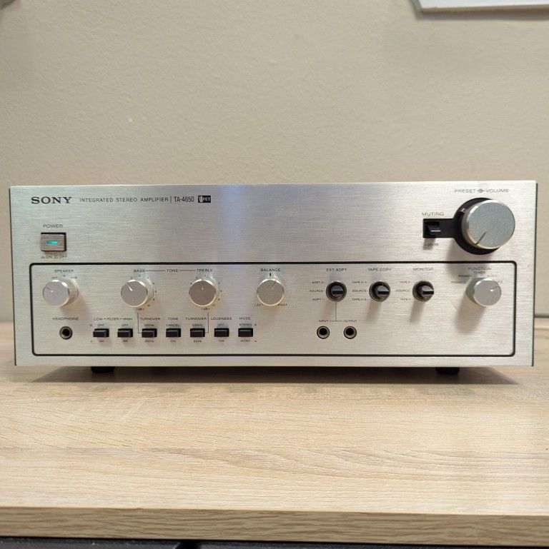 Sony TA-4650 Integrated Stereo Amplifier