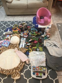 lot of baby toys/accessories 