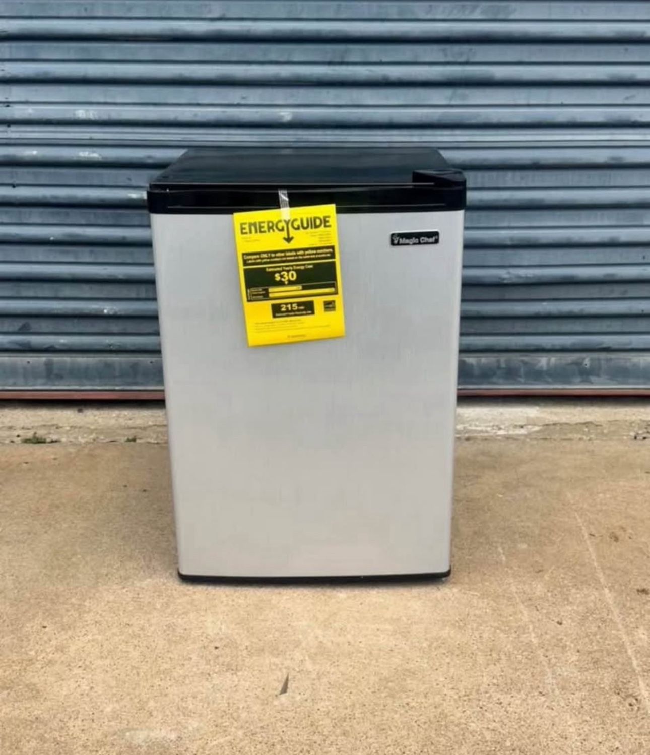 2.6 cu. ft. Mini Fridge in Stainless Look, ENERGY STAR 