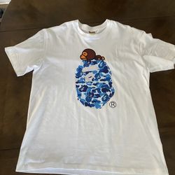 Bape Blue Shirt 