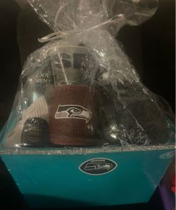Mens Seattle Seahawks gift basket
