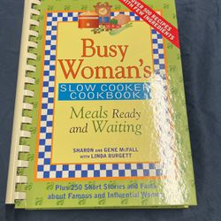 Busy Woman’s slow cooker cookbook