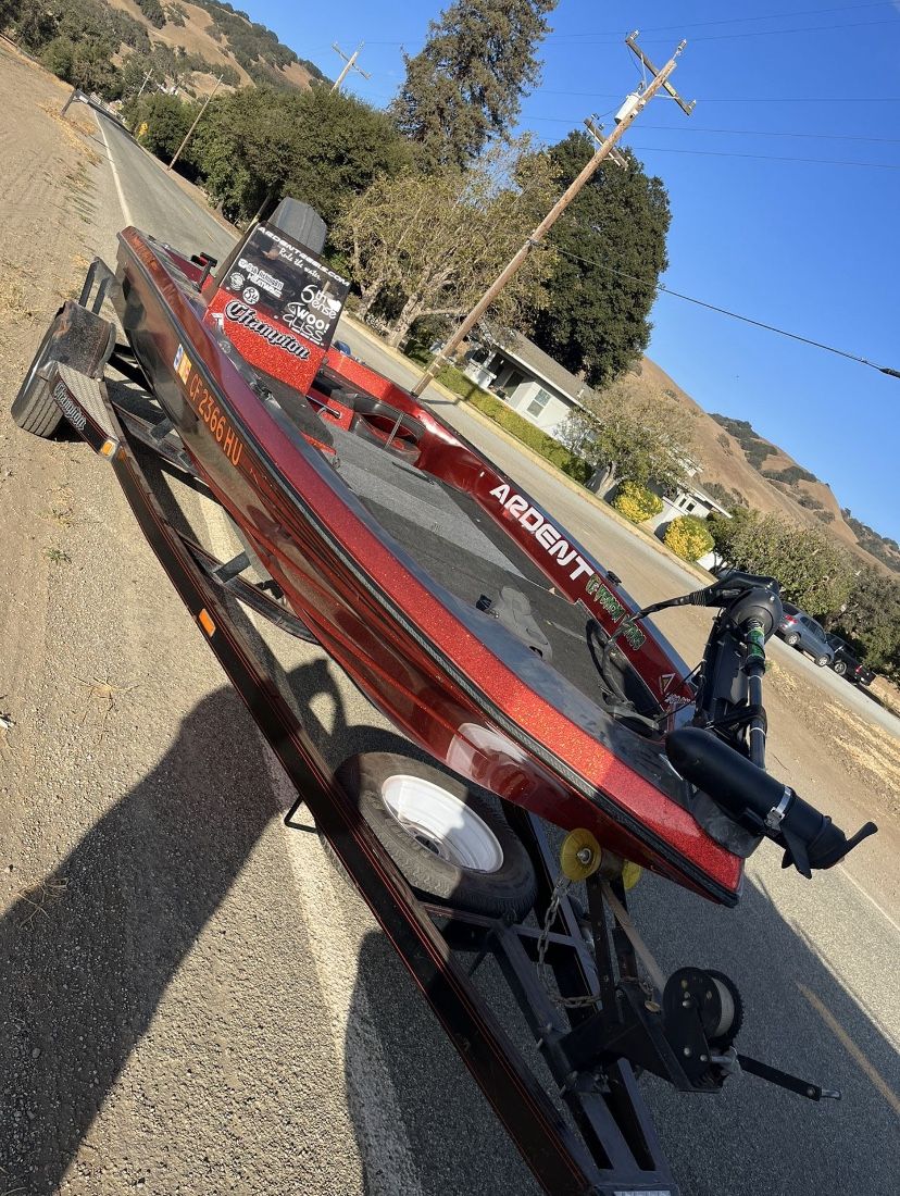 Champion Bass boat