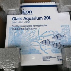 Brand New 20 Long  30 L 12 W 12 H  Glass Aquarium 