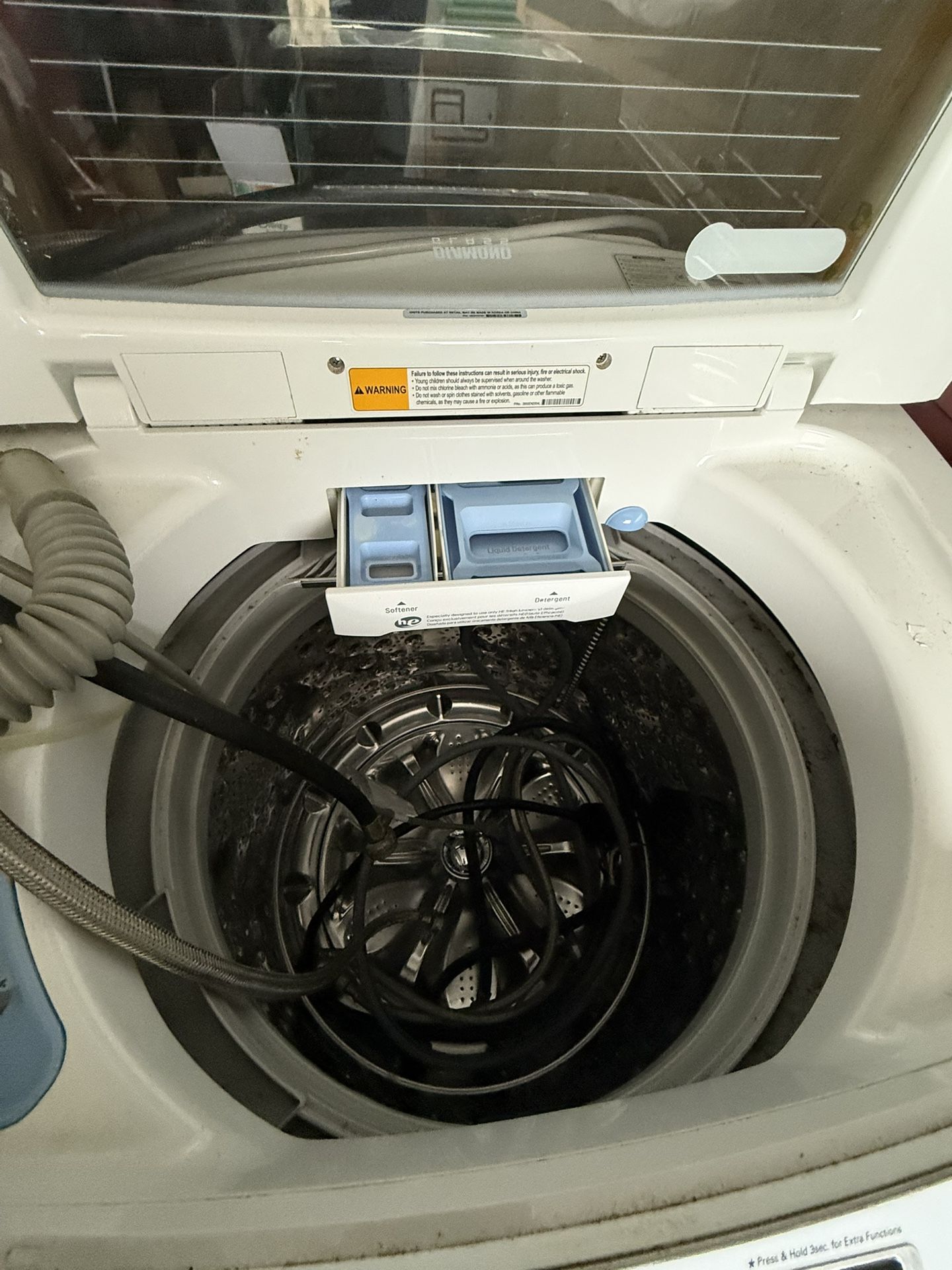 LG Washer and Dryer White