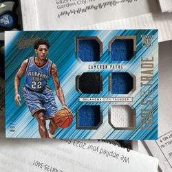 2015-16 Panini Cameron Payne Rookie Gu Jersey#14! Rare 11/60