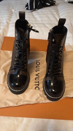 Authentic- Louie Vuitton Star Trail Ankle Boot