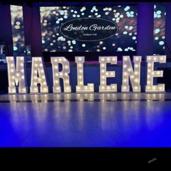 Marquee Letters And Numbers 