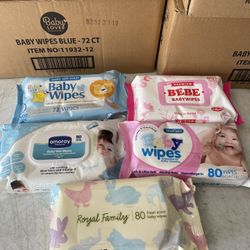 Baby Wipes 80 Count