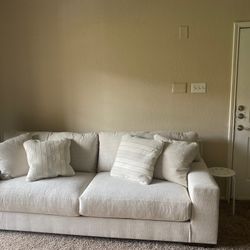 Ashleys Maggie Couch With 4 Decorative Pillows - MOVE OUT SALE