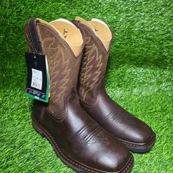 ARIAT MEN'S GROUNDBREAKER WORK BOOTS 