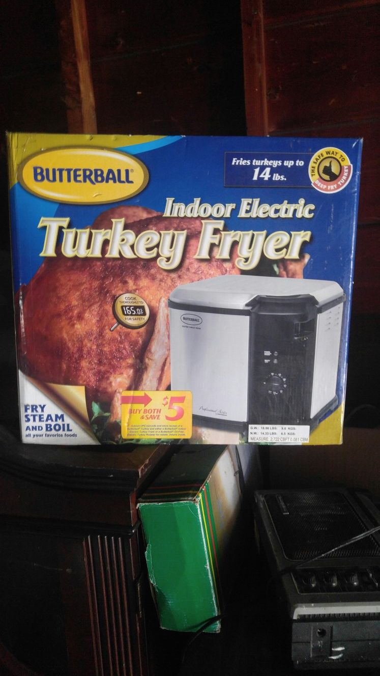 New Turkey Fryer