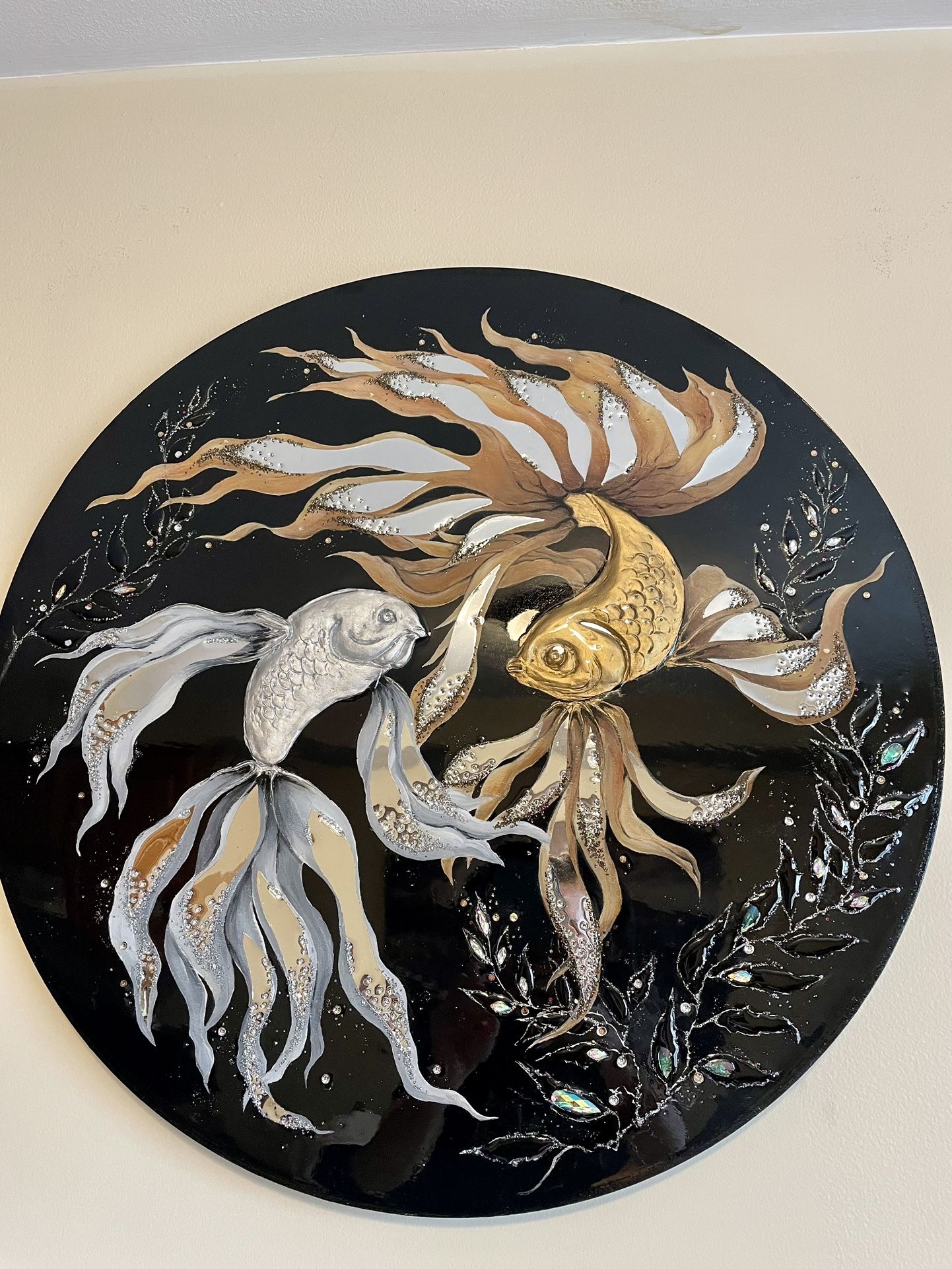 Wall Art/ Pisces / Handmade