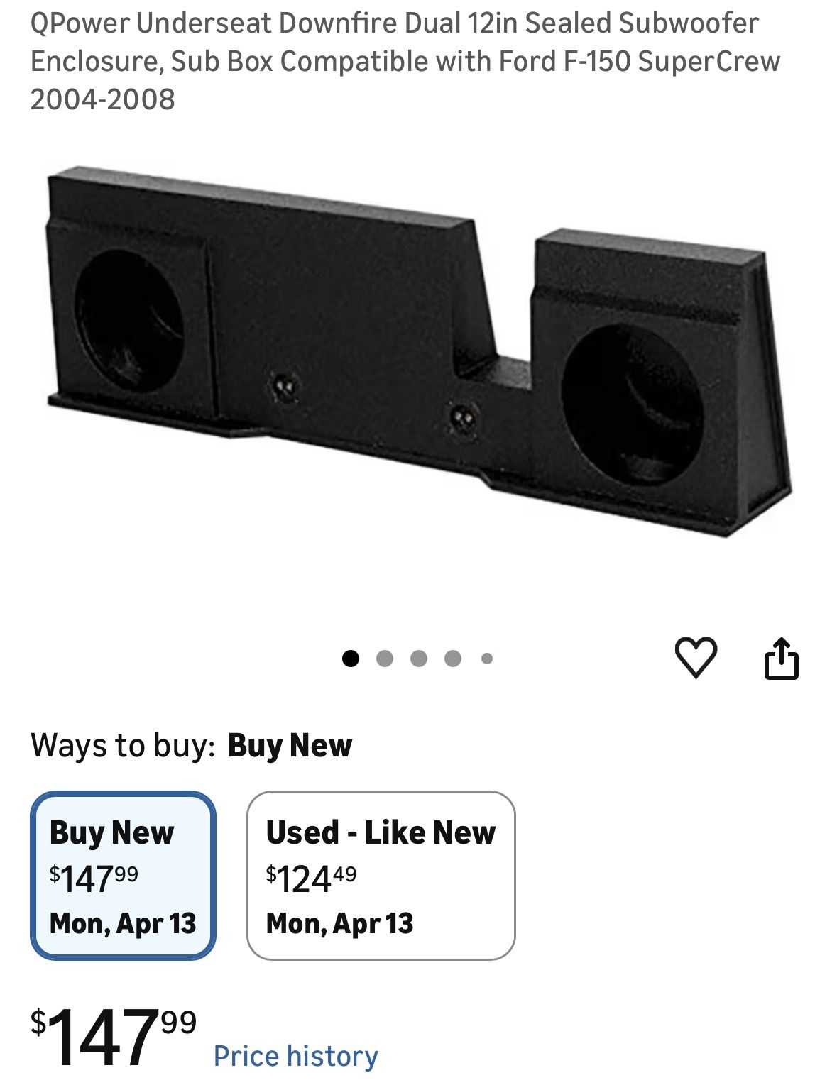 12” Subwoofer Box