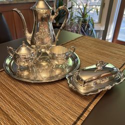 Silver Plate Coffee/tea Set 
