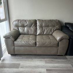 Couch Loveseat Leather