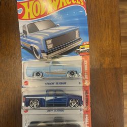 Hotwheels Chevy Toy Trucks