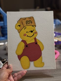 Pooh Bear Drawing $5