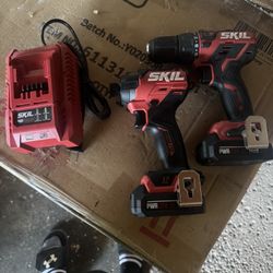 Brand New Skil 12v Brushless Drill And Impact Driver