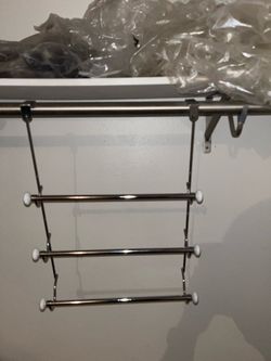 Used Multi-Tier Pants Hanger for Closet Organizer