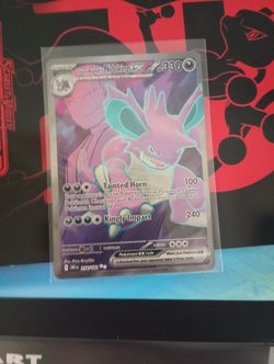 Team Rocket's Nidoking ex - 216/182 - SV10: Destined Rivals Pokemon Card