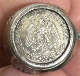 $500 OBO - #2  Rare VTG Sterling Silver Estados Unidos Mexicanos Ring