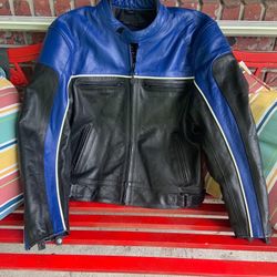 Full Leather Motorcycle Jacket 