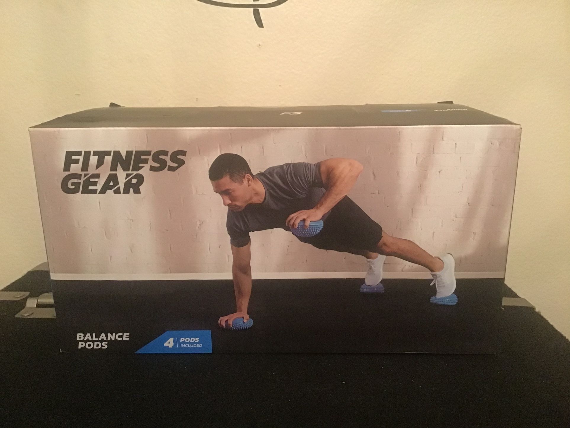 Exercise Balance Stability Pods Set of 4 by Fitness Gear New In Box