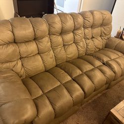 Beige Lazy Boy Sofa 250$ OBO