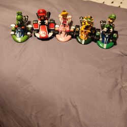 Mario Brothers characters five of them