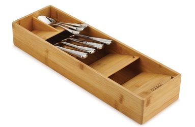 Joseph Joseph Bamboo Compact Silverware Organizer | Like New