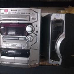 Panasonic Tabletop CD Radio Stereo System 