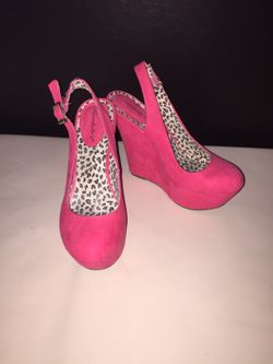 Shoes Pink Heels Size 8