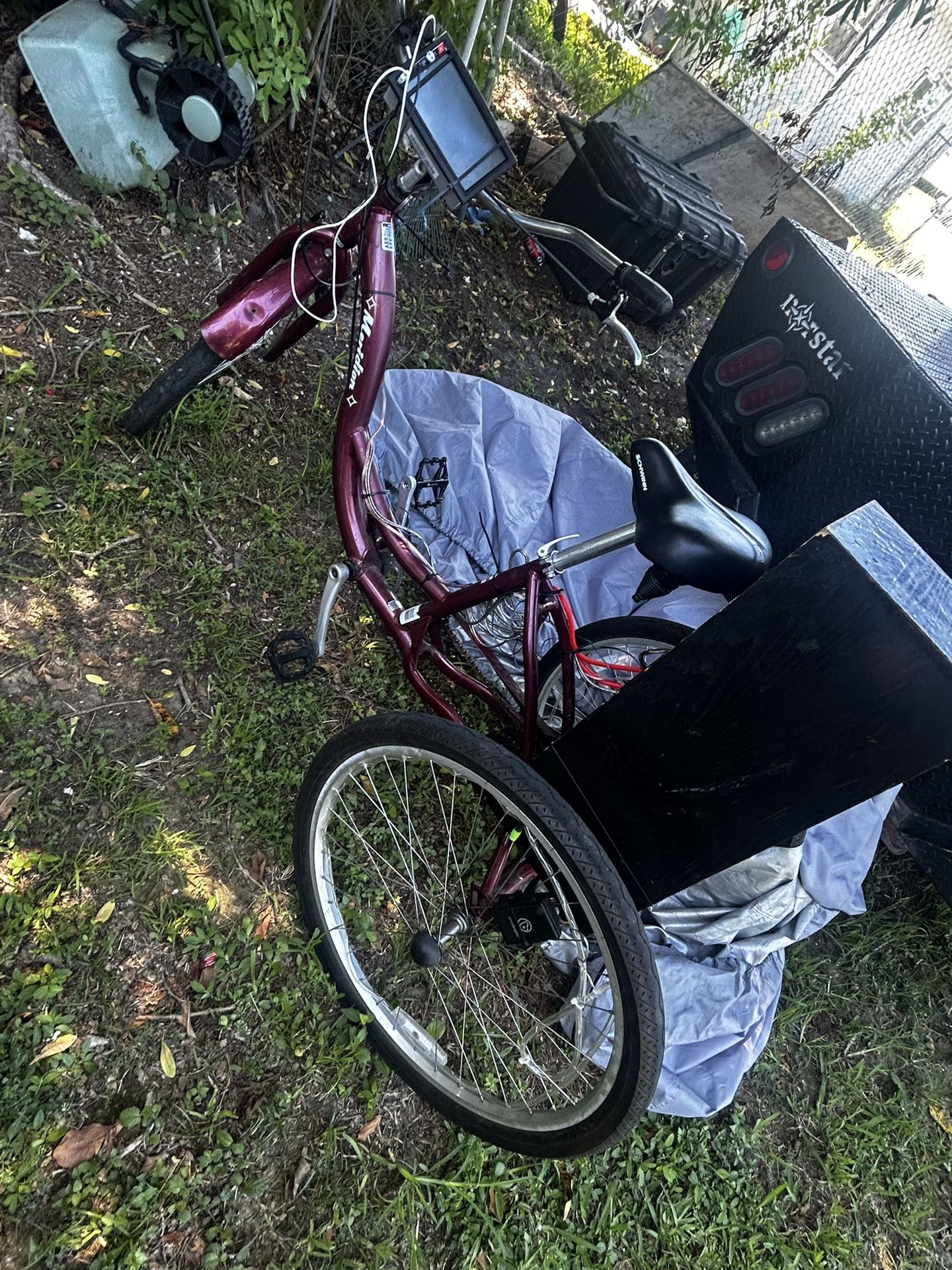 Three Wheeler Bike Not Electric